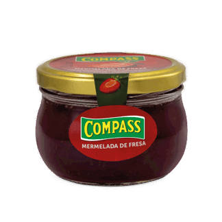 Compass Mermelada Fresa Dulcera. Pote 240gr.
