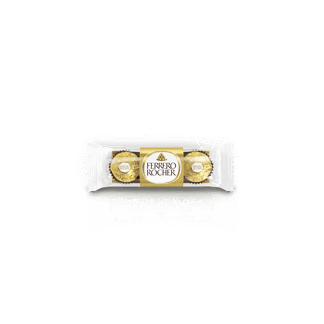 Ferrero Rocher Bombones de Chocolate T3. Bolsa 03 unidades.