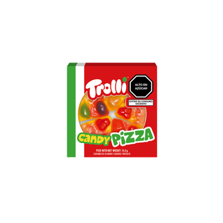 Trolli Pizza 15.5gr. Display 24 unidades.