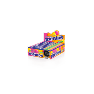 Mentos Fruta. Display 14 unidades.