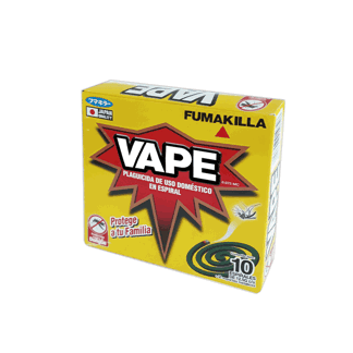 Vape Espiral Para Mosquitos. 10 unidades.