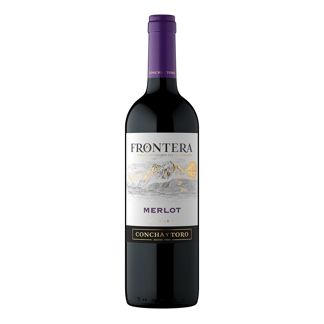 Frontera Merlot. Botella 750ml.