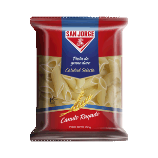 San Jorge Fideo Canuto Rayado x 250g.