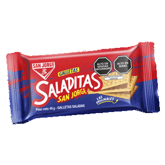 San Jorge Galleta Saladitas. Display (6 x 46gr).
