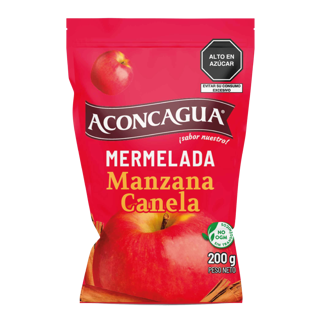 Aconcagua Mermelada Manzana & Canela. Sachet 200g.