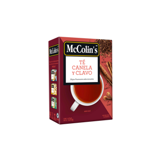 McColin’s Té Canela Clavo. Display x 100 sobres.