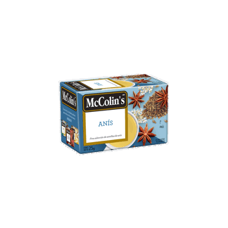 McColin’s Infusión Anís. Display x 25 sobres.