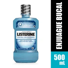 Enjuague Bucal Listerine Control Calculo x500ml