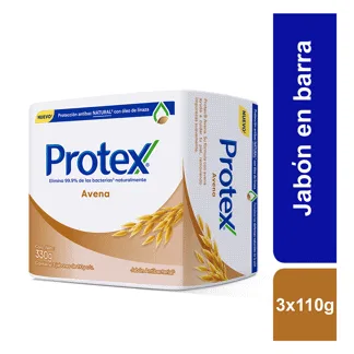 Jabón Corporal Protex x3Un x110grAvena