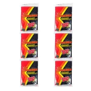 Fibra Cocina Scotch Brite La Maquina Tira x6 Esponjas
