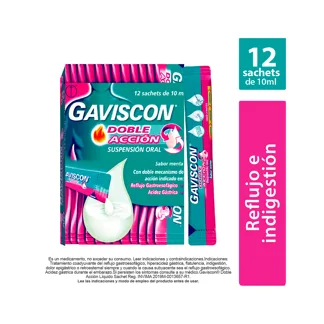 Gaviscon Doble Accion Sachet x12Un