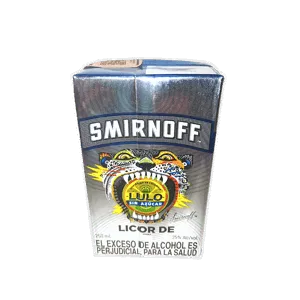 Vodka Smirnoff X1-Lulo sin azúcar x250ml