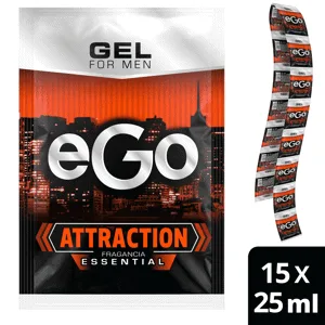 Gel Ego For Men Attraction Sachet x15Un x25ml