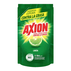 Lavaplatos Axión Líquido Limón x180ml