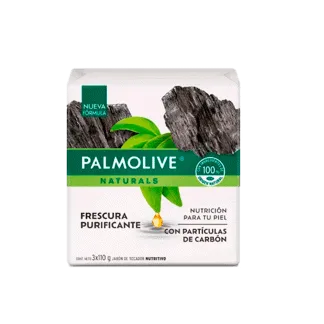 Jabón Palmolive Carbón x3Un x110gr