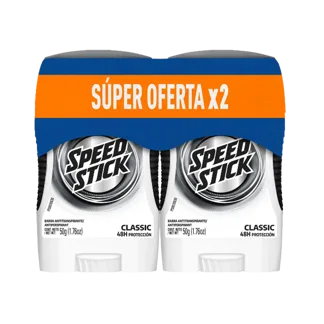 Oferta Desodorante Speed Stick  Classic x2Un x50gr