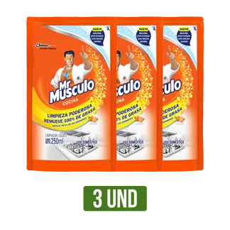 3Und Mr Musculo Desengrasante x250ml