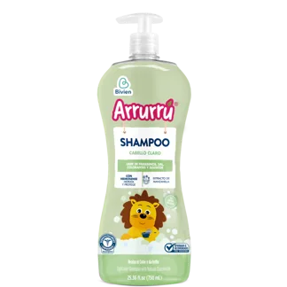 Shampoo Arrurrú Cabellos Claros x750ml