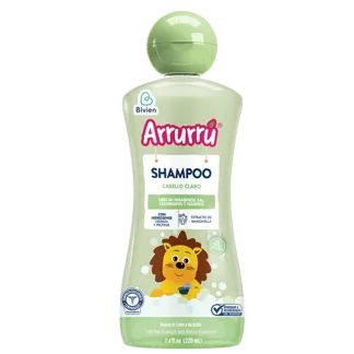 Shampoo Arrurrú Cabellos Claros x220ml