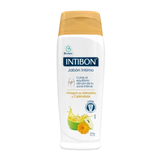 Jabón Íntimo Intibon Vinagre De Manzana y Caléndula x210gr